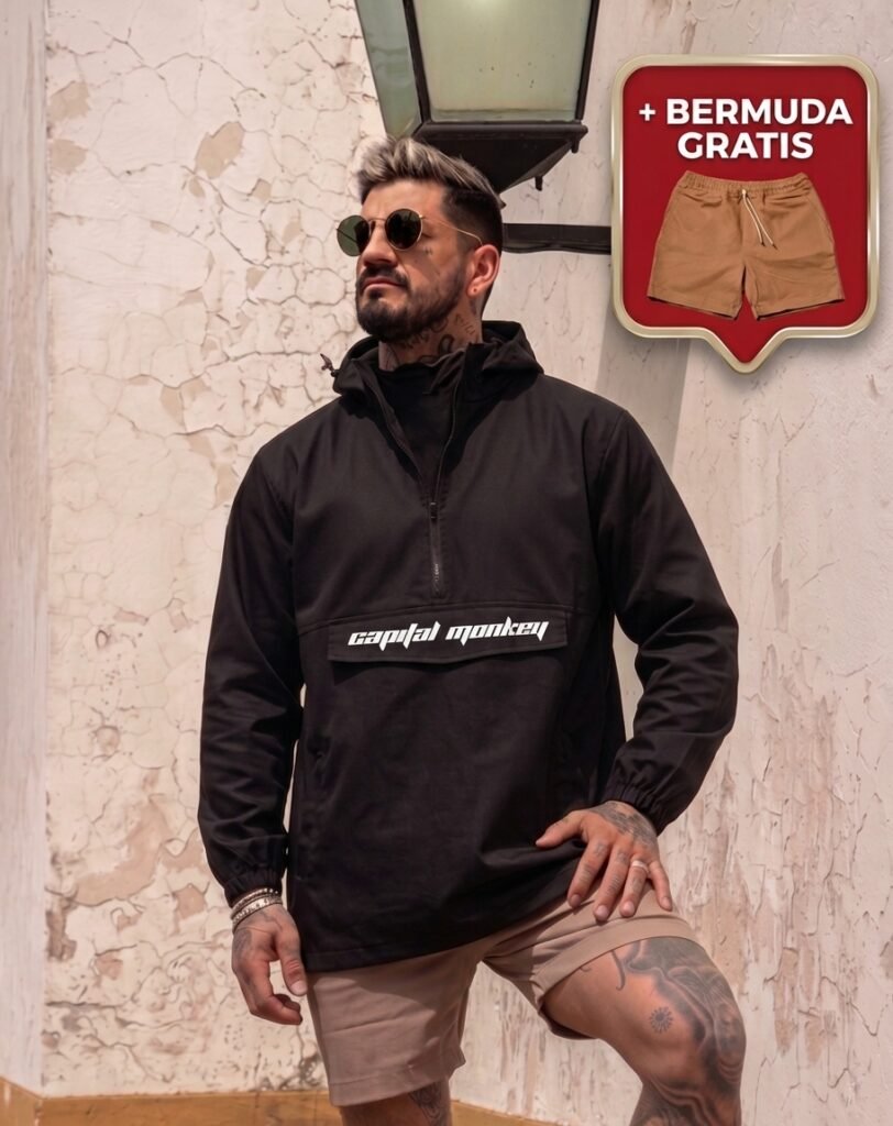 Anorak Oversize - Black