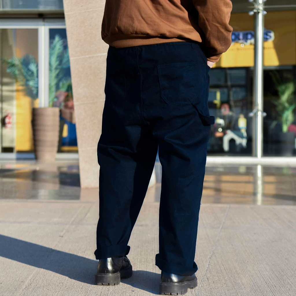 CARPINTERO BAGGY JOGGER - azul marino - Imagen 2
