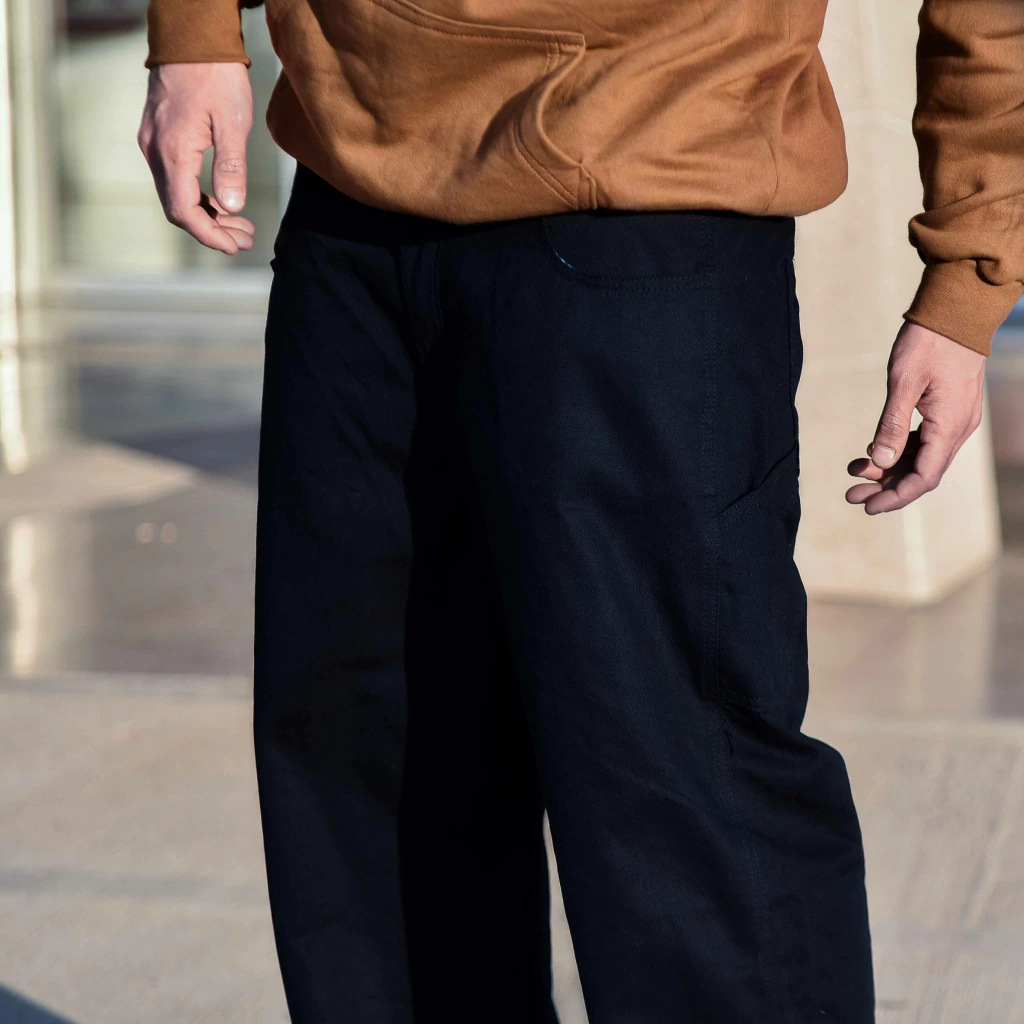 CARPINTERO BAGGY JOGGER - azul marino