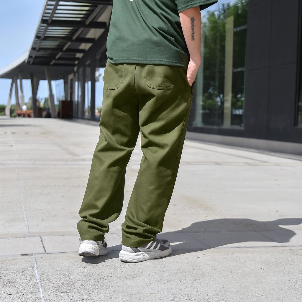 JOGGER BAGGY DIAMOND - verde militar
