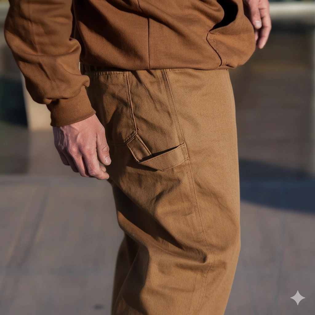 CARPINTERO BAGGY JOGGER - camel