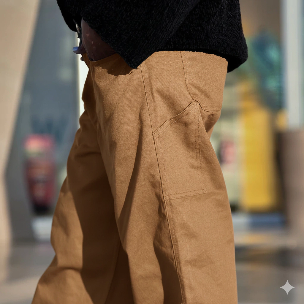 CARPINTERO BAGGY JOGGER - camel - Imagen 3