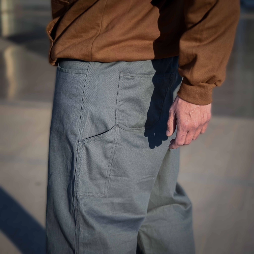 CARPINTERO BAGGY JOGGER - gris topo - Imagen 3