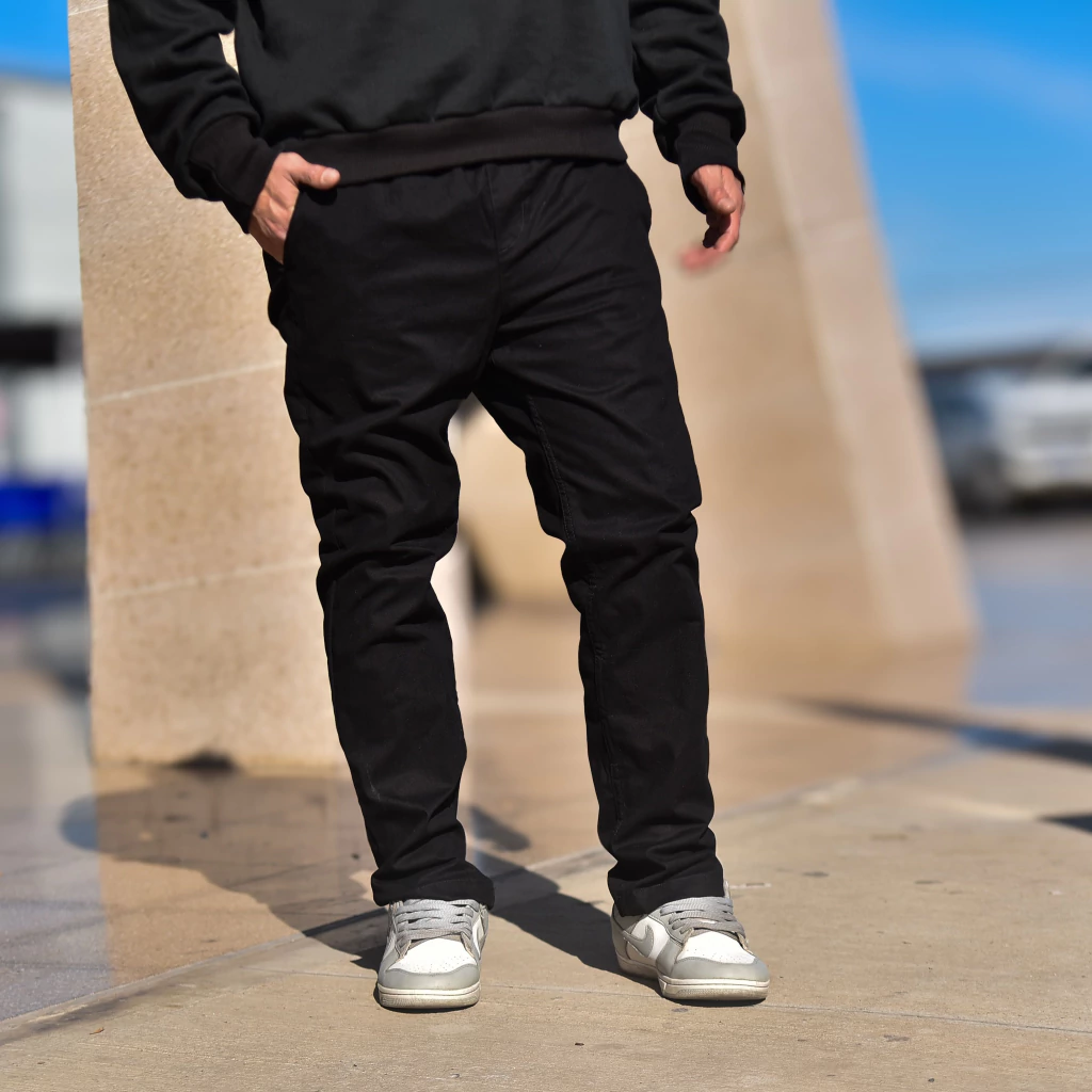JOGGER RELAXED black