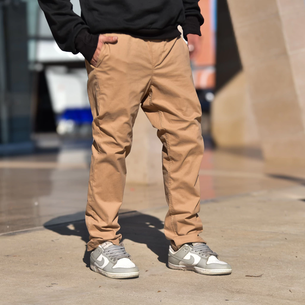 JOGGER RELAXED camel