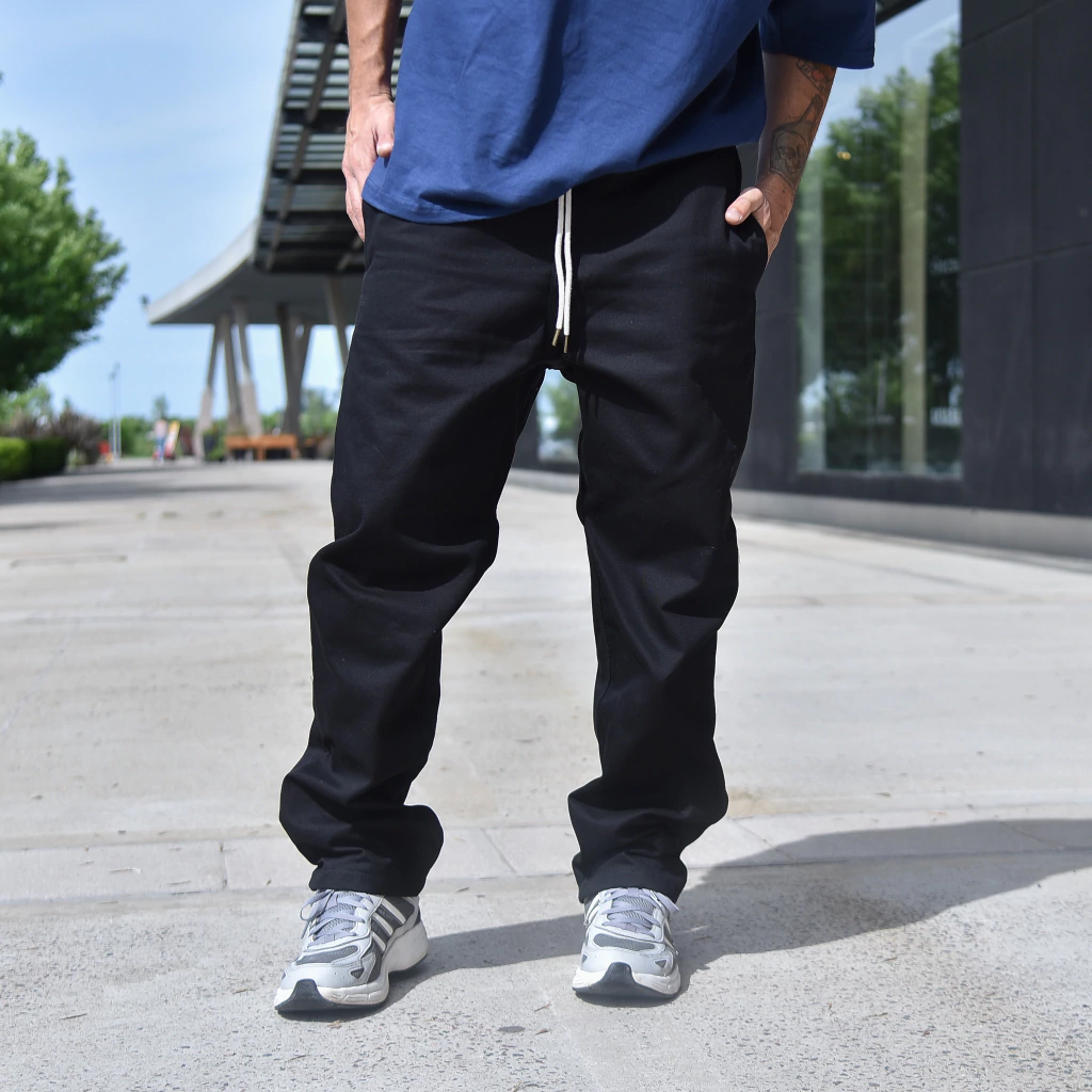 JOGGER BAGGY DIAMOND - black