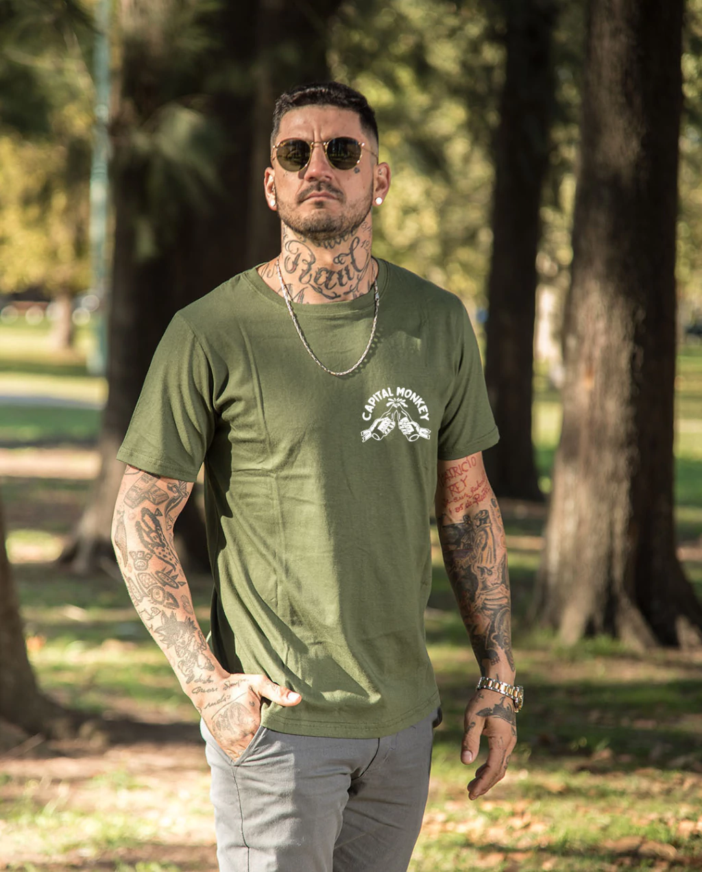 Remera Regular Fit verde - Drink Capital - Imagen 2