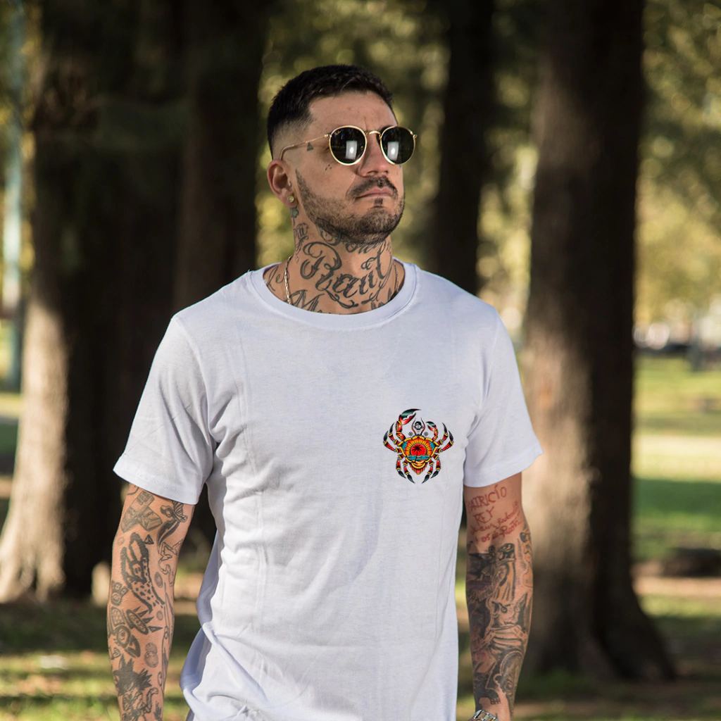 Remera Regular Fit white - Cranb